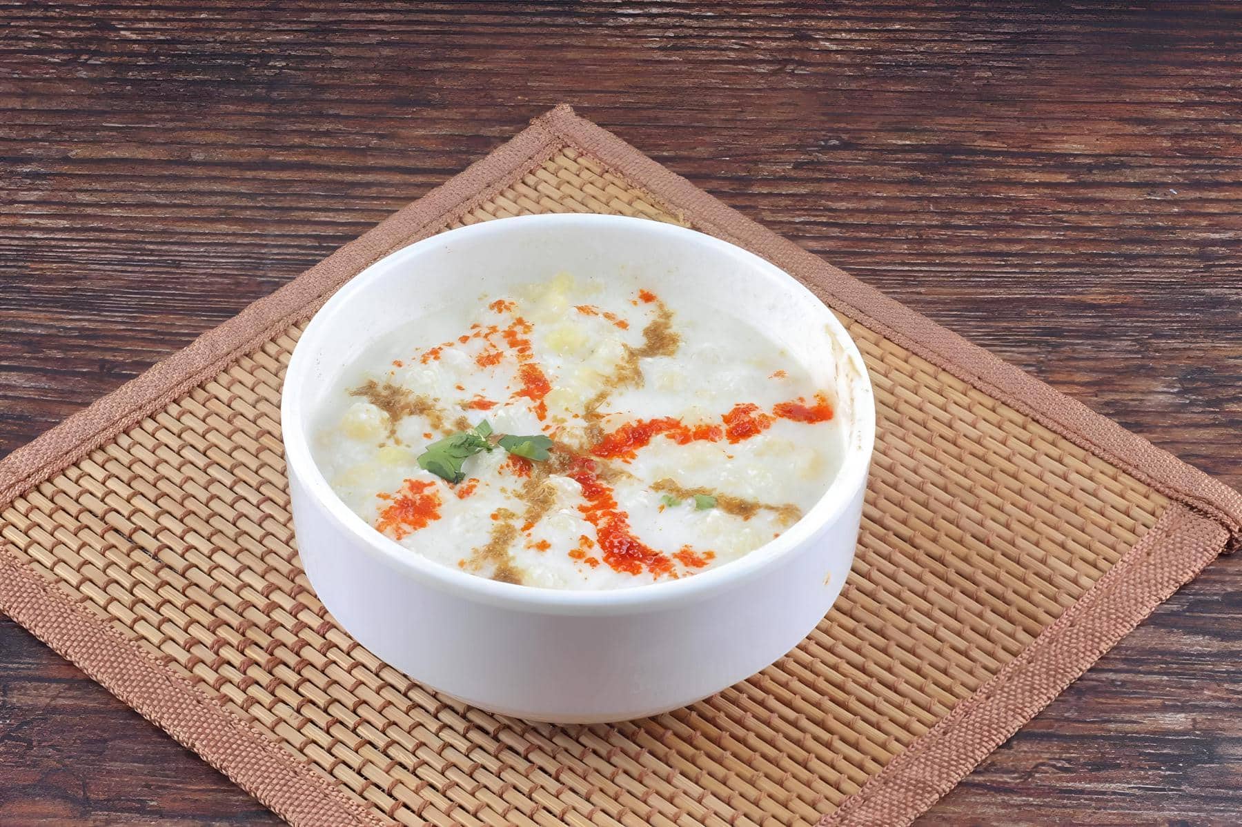 Raita (Aloo / Boondi / Cucumber / Onion / Pineapple)