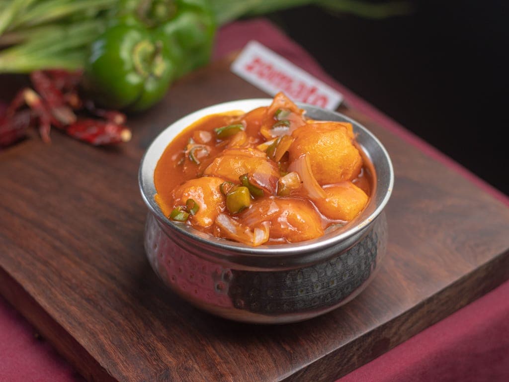 Paneer Chilli Gravy