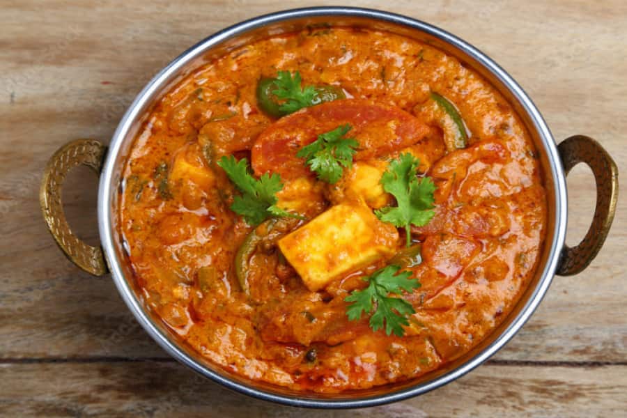 Paneer Saffron Sauce