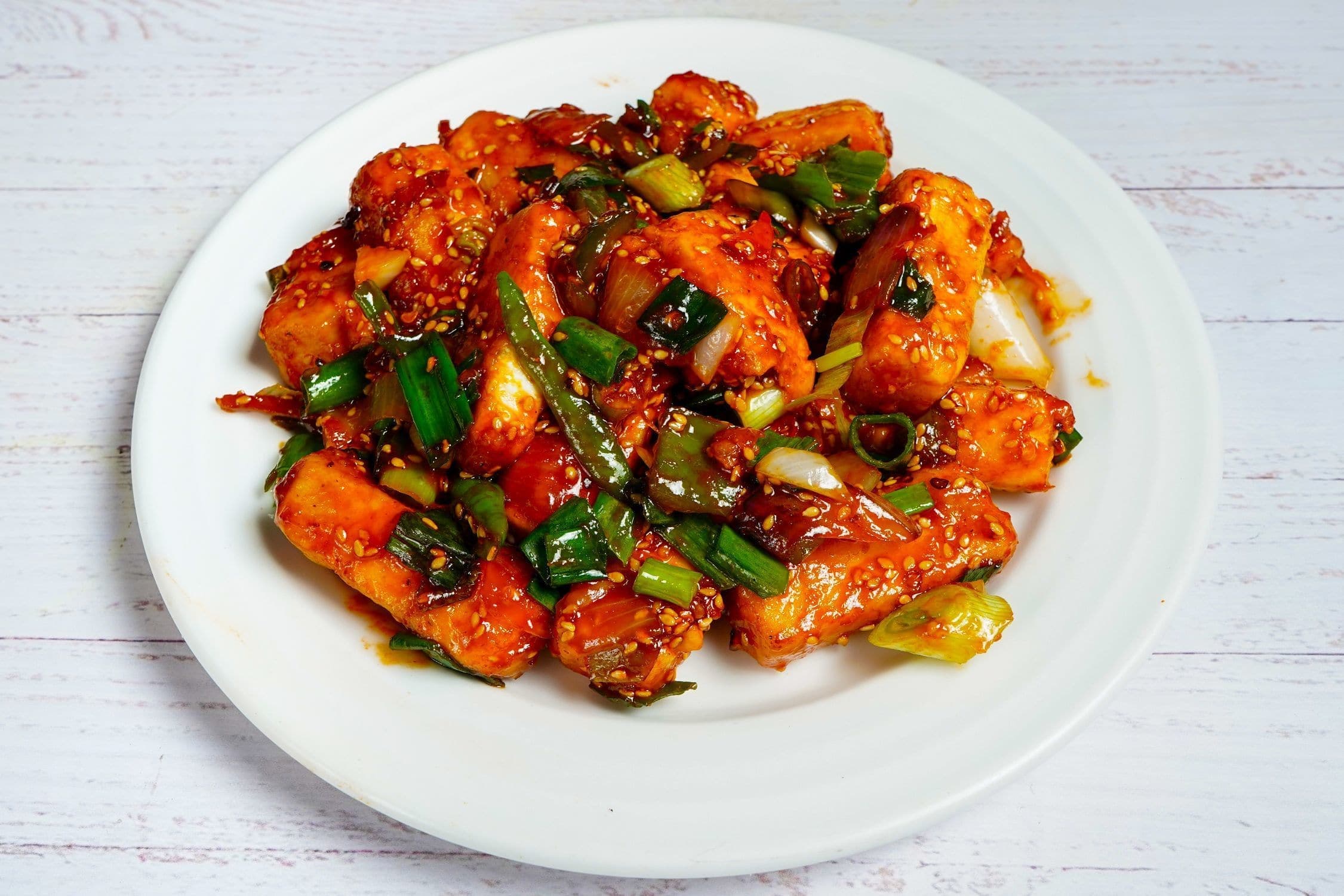 Schezwan Paneer Chilli