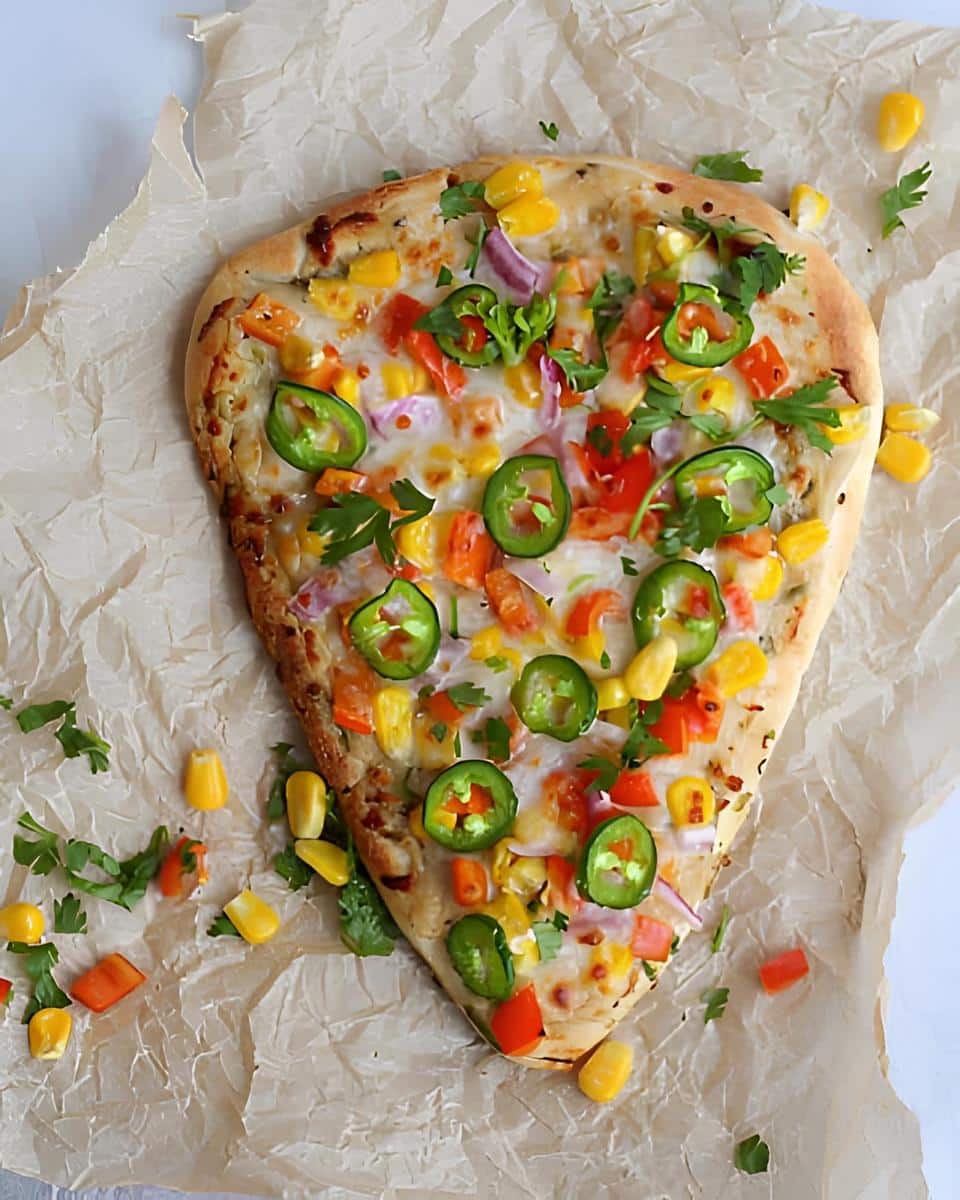Spicy Sweet Corn Pizza